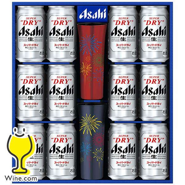 父の日 ビール beer 2026 ギフト セット プレゼント 優良配送 送料無料 アサヒ SD-PT 冷感タンブラー2個付き スーパードライ 350ml×12缶『GIFT』詰め合わせ