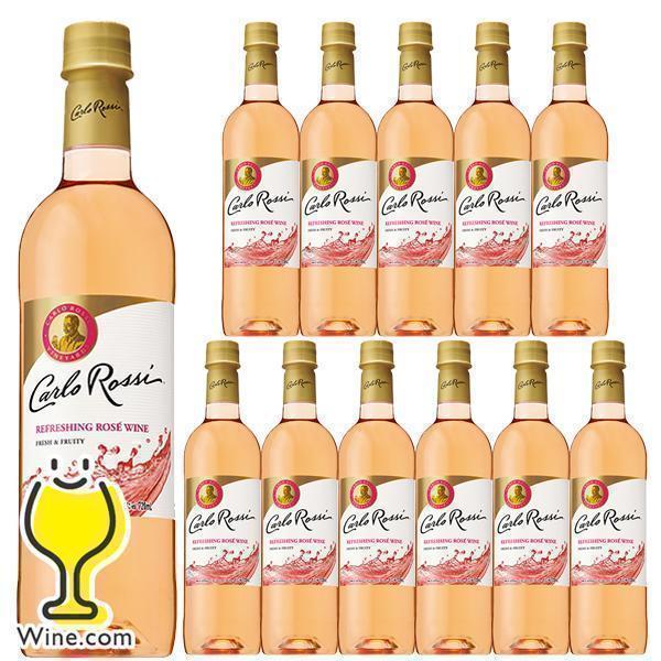 ロゼワイン wine 送料無料 サントリー カルロ ロッシ ロゼ 720ml×1ケース/12本(012)『FSH』オーストラリア