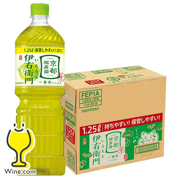 烏龍茶 お茶 1.25L ペットボトル 送料無料 サントリー 伊右衛門 緑茶