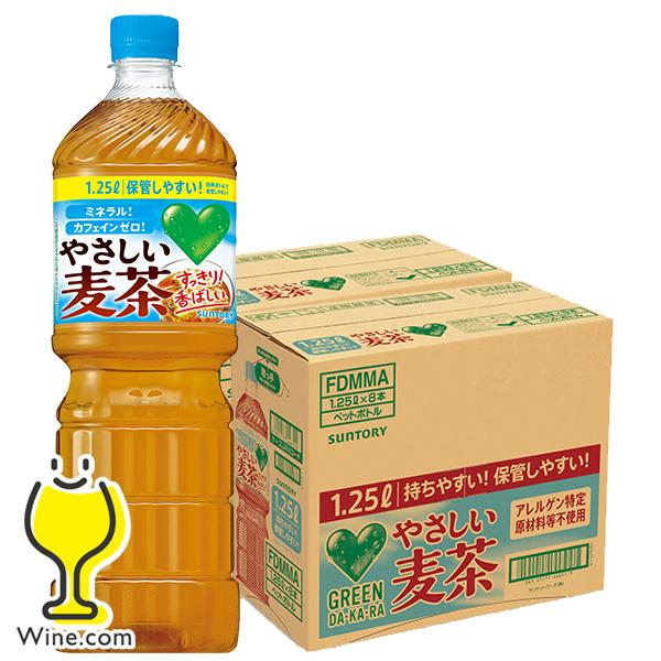 SUNTORY（サントリー） むぎ茶 1.25L ペットボトル 送料無料 グリーン