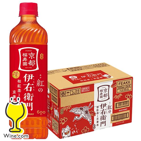 烏龍茶 ブレンド茶 日本茶 送料無料 サントリー 紅の伊右衛門 600ml×1