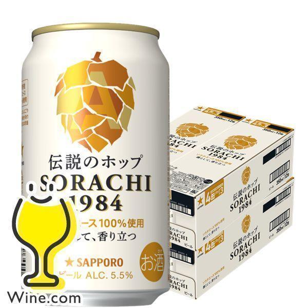 ビールセット 48本 350ml・500ml 48本 クラフトビール beer 送料無料 サッポロ SORACHI 1984 ソラチ