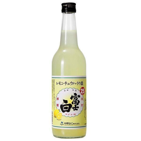 チューハイ サワー 富士白 レモンチュウハイの素 600ml 『HSH』