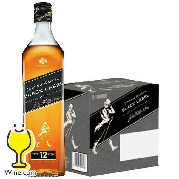 ジョニーウォーカー 1L 洋酒 ウイスキー 送料無料 ブラック