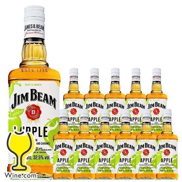 ジムビーム12本セット ジムビーム 12本 アップル ウイスキー バーボンリキュール 優良配送