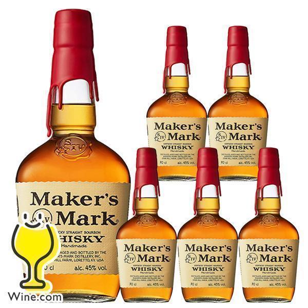 メーカーズマーク700　6本 Maker's Mark メーカーズマーク 6本 ウイスキー whisky バーボン