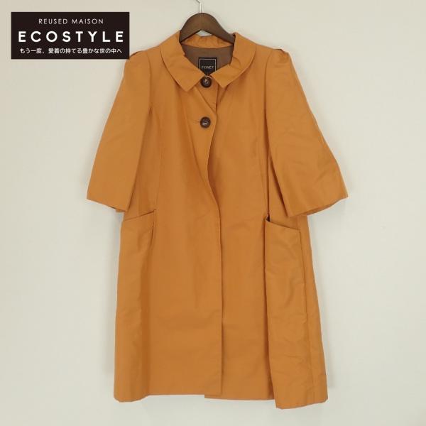 極美品♡フォクシー　シルクコート　スプリングコートライトアウター　絹100% wine-king_2777100000037390