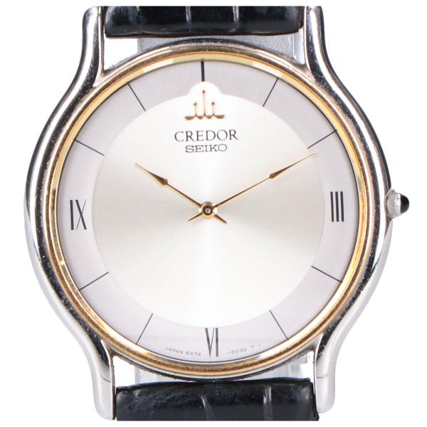 セイコー SEIKO 腕時計 18KT クレドール 5A70-3A80 レディース セイコー 腕時計 18KT クレドール クオーツ 5A70-3A80 レディース