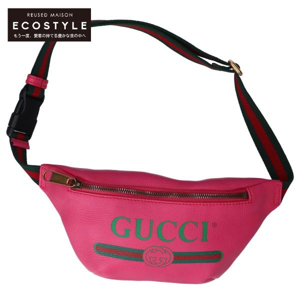 GUCCI ピンク ボディバッグ GUCCI（ボディバッグ/ウエストポーチ）のフリマアイテム一覧