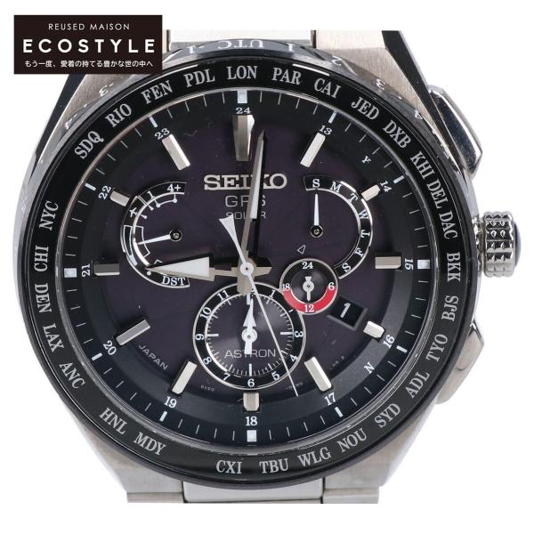 美品 セイコー アストロン エグゼクティブ SBXB123 8X53 黒 チタン SEIKO（セイコー） 美品 SBXB123 8X53 EXECTIVE LINE ASTRON