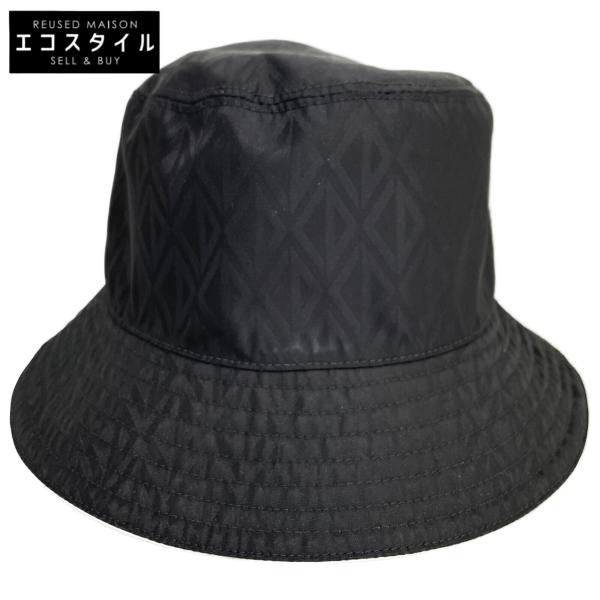Christian Dior ブラック バケットハット サイズ58 Dior ブラック バケットハット キルティング - メルカリ
