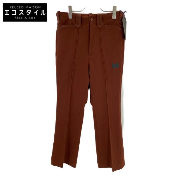 Needles / 21AW/WESTERN LEISURE PANTS/ボトム/XS/ポリエステル/WHT/KP121 wine-king_2777100000117191