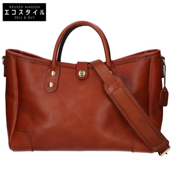 HERZ（ヘルツ） T-146 横型 2way トートバッグ ブラウン : ブランド