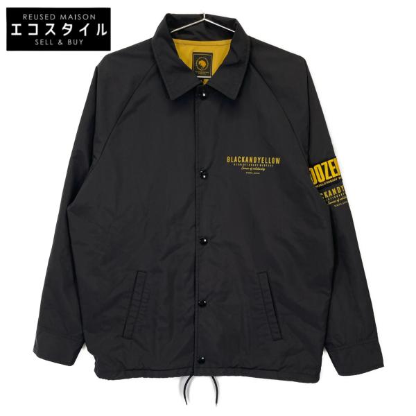 RATS ラッツ BLK×YEL ナイロン コーチジャケット ブラック RATS ラッツ BLK×YEL ナイロン コーチジャケット ブラック
