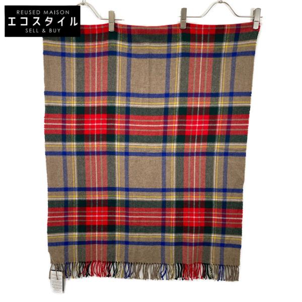 ジョンソンズ 【新品】13-1460507 プラステ別注 カシミヤｘウール 大判フリンジ 新品/ Johnstons ジョンソンズ 13-1460507 プラステ別注 カシミヤx