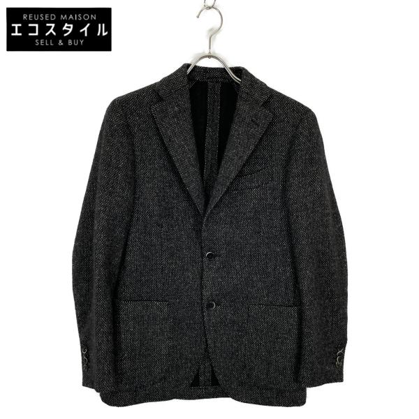 LARDINI ラルディーニ AW22557AQ ブラック ウール テーラード