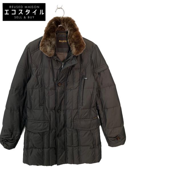 美品】 MooRER / ムーレー | BARONI-KM ナイロン ラビットファー 