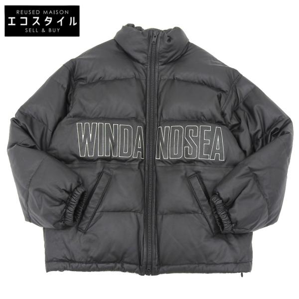 WIND AND SEA ウィンダンシー ラムレザー ダウンジャケット WIND AND SEA ウィンダンシー ラムレザー ダウンジャケット