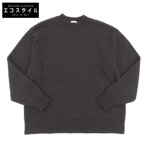 COMOLI コモリ アルパカ クルーネックニット トップス メンズ COMOLI コモリ アルパカ クルーネックニット トップス メンズ