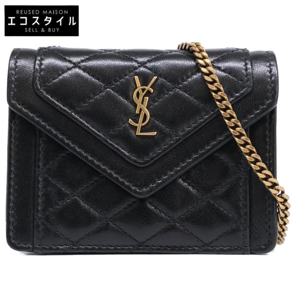 美品 Yves Saint-Laurent イヴサンローラン ギャビー ロゴ 美品 Yves Saint-Laurent イヴサンローラン ギャビー ロゴ