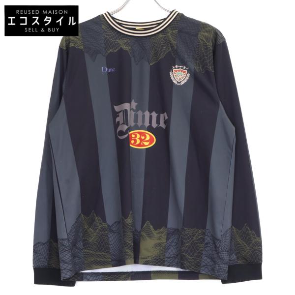 Dime ダイム 24SS グレー STRIKER JERSEY ゲームシャツ Dime ダイム 24SS グレー STRIKER JERSEY ゲームシャツ ブラック