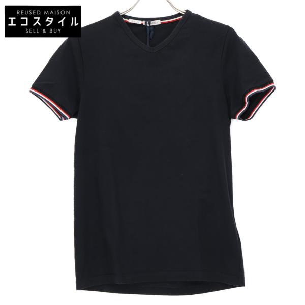 MONCLER モンクレール 正規 18年 MAGLIA ブラック Tシャツ S MONCLER モンクレール 正規 18年 MAGLIA ブラック Tシャツ S