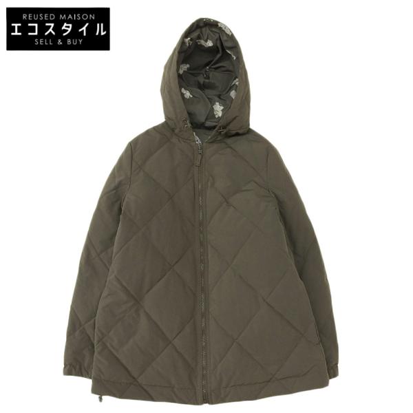 Mademoiselle non non ダウン ベスト リバーシブル クマ 美品 Mademoiselle NON マドモアゼルノンノン クマ リバーシブル