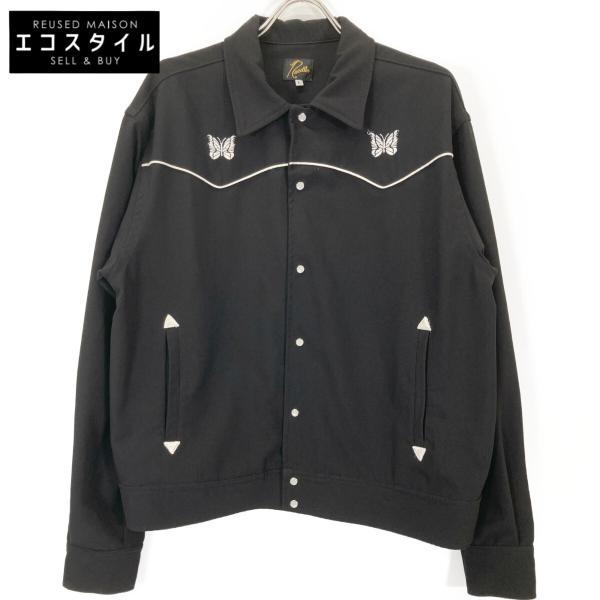 NEEDLES ニードルス パイピングカウボーイジャケット トラックジャケット Needles (ニードルズ) パイピングカウボーイジャケット ブラック