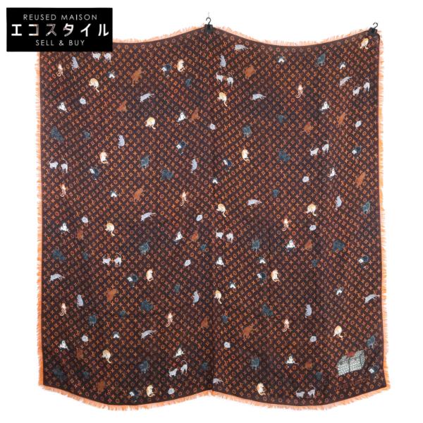 ルイヴィトン新品未使用シルクストール 新品同様 LOUIS VUITTON ルイヴィトン MP2265 キャット