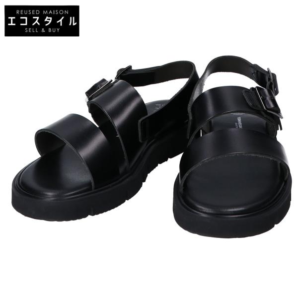 TOSHINOSUKETAKEGAHARA トシノスケタケガハラ 【美品】S.S. BELT SANDALS ベルト サンダル シューズ 225 BLACK レディース 美品 TOSHINOSUKETAKEGAHARA トシノスケタケガハラ S.S. BELT SANDALS