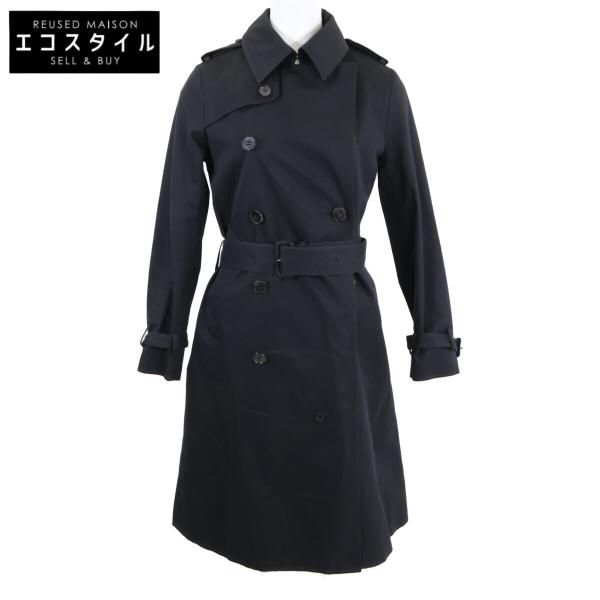 HYKE トレンチコート ライナー ベルト付 ロゴボタン　サイズ1 最 安値ファッション - HYKE トレンチコート ライナー ベルト付 ロゴ