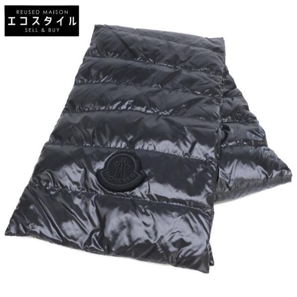 MONCLER（モンクレール） 美品 SCIARPA ロゴワッペン ナイロン ダウン