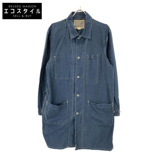 RRL ダブルアールエル 0201R インディゴ コットン×リネン デニム