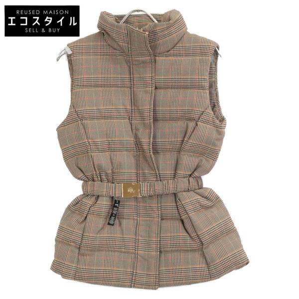 新品 未使用 RALPH ラルフローレン ダウンベスト ベルト ブラウン 9 M 中古・古着通販】POLO RALPH LAUREN (ポロ・ラルフローレン) ダウン
