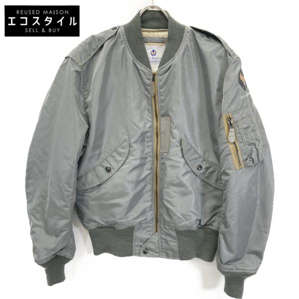 AERO MEDICAL LABORATORY エアロメディカルラボラトリー ジャケット Ｍ カーキ メンズ AERO MEDICAL LABORATORY エアロメディカルラボラトリー カーキ USA