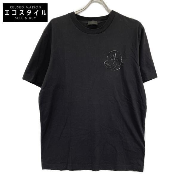 MONCLER クマプリント コットントップス　新品　未使用　タグ付 MONCLER（モンクレール） 24年製 ブラック コットン Tシャツ ブラック