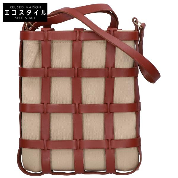 美品 Just Campagne ジャストカンパーニュ Jardin キャンバス/カーフ