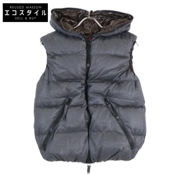 DUVETICA（デュベティカ） グレー ARISTEO フーデットダウンベスト