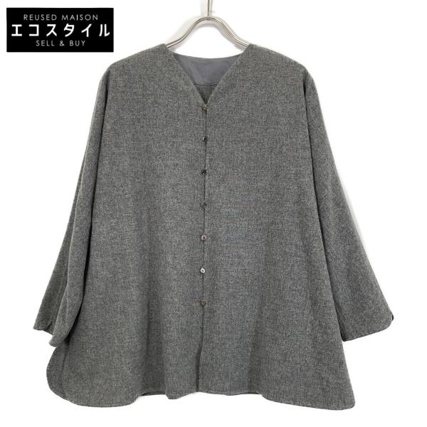 JURGEN LEHL ヨーガンレール グレー カシミヤ×ウール ジャケット