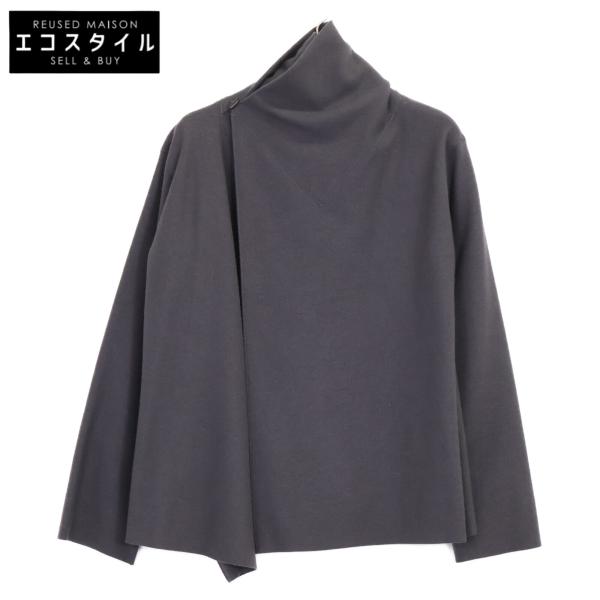 合馬公式アカウントヨーガンレール　チャイナスタイル長袖シャツ グレー 合馬公式アカウント様専用ヨーガンレール チャイナスタイル長袖シャツ