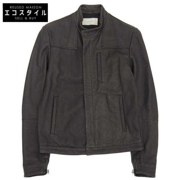 MAURO GRIFONI マウログリフォーニ レザー シングル ジャケット メンズ