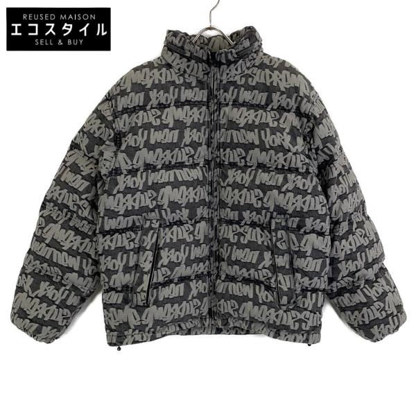 Supreme（シュプリーム） 22SS グレー Fat Tip Jacquard Denim Puffer