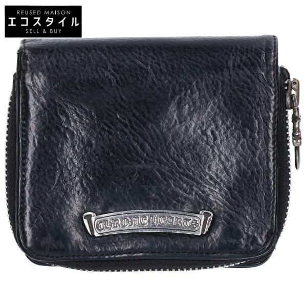 Chrome Hearts クロムハーツ スクエアジップ ビルウォレット 二つ折り 