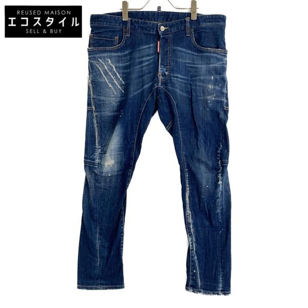 DSQUARED2（ディースクエアード） S30342 ダメージ加工 スキニーデニム