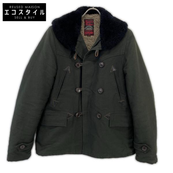 BUZZ RICKSON'S バズリクソンズ BR12529 カーキ COAT GUARD STYLE JACKET BUZZ RICKSON'S バズリクソンズ BR12529 カーキ COAT GUARD STYLE