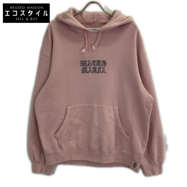 WACKO MARIA ワコマリア WMC-SS14 24FW ピンク MIDDLE WEIGHT PULLOVER HOODED SWEAT SHIRT L WACKO MARIA（ワコマリア） WMC-SS14 24FW ピンク MIDDLE WEIGHT