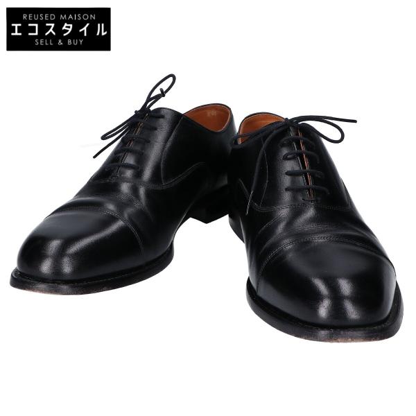 SCOTCH GRAIN スコッチグレイン 4016 ブラック 4E WIDTH ストレートチップシューズ ブラック 26　1/2 シューズ メンズ 中古