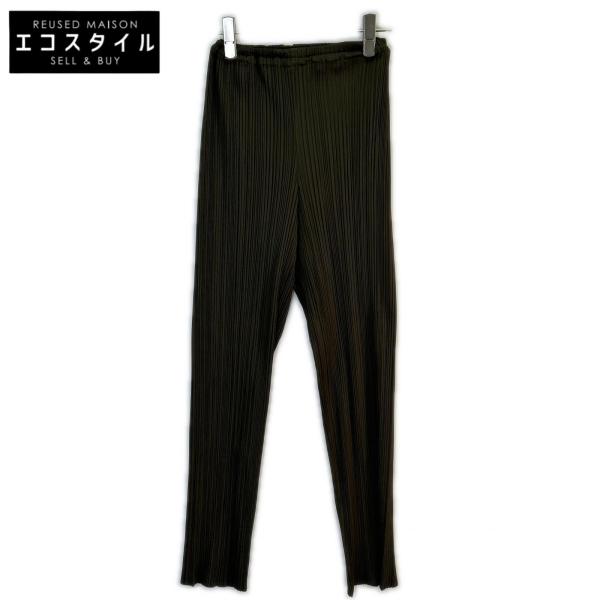 PLEATS PLEASE プリーツプリーズ PP43-JF609 プリーツストレートパンツ 2 レディース