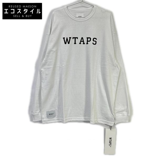 WTAPS ダブルタップス 251ATDT-CSM18 ホワイト ACADEMY Tシャツ X04