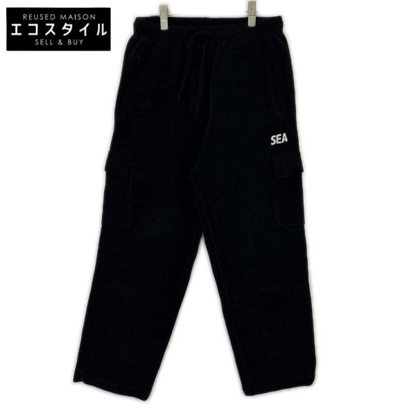 WIND AND SEA ウィンダンシ― 25FW ブラック Mole Knit Cargo Pant WIND AND SEA ウィンダンシー 25FW ブラック Mole Knit Cargo Pant